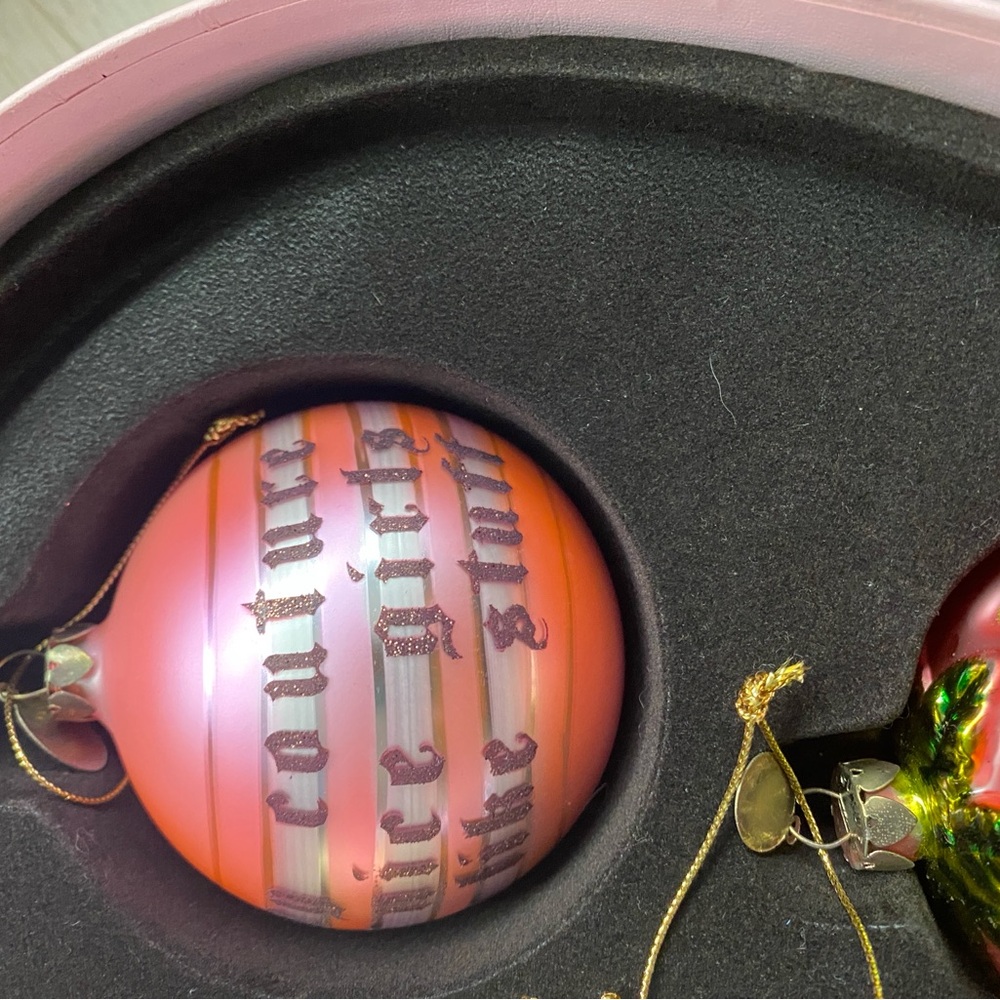 Juicy Couture White Heart Ornament - Picture 6 of 12